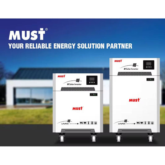 MUST Lithium IRON Phosphate Battery (LiFePO4) LP16-24100, 25.6V, 100AH