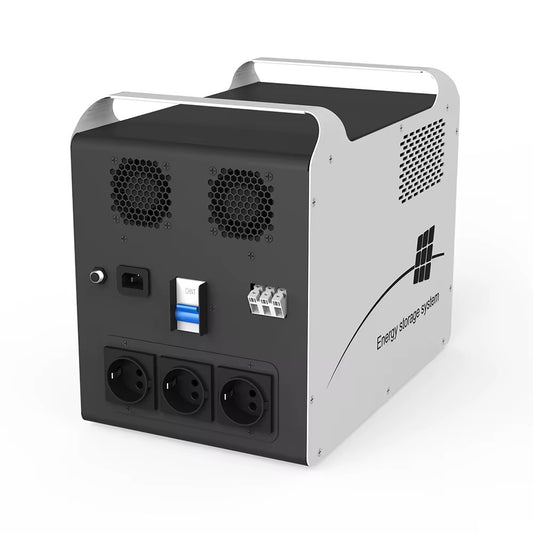 Portable Solar Power Station HBP18-1012-OLV, 2000W, 12VDC, 120VAC