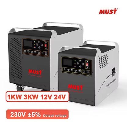 Portable Solar Power Station HBP18-1012-OLV, 2000W, 12VDC, 120VAC