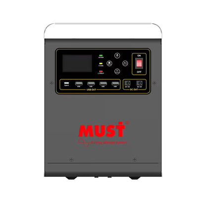Portable Solar Power Station HBP18-1012-OLV, 2000W, 12VDC, 120VAC